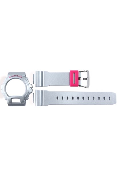 Casio G-Shock กรอบและสาย รุ่น DW-6900CB-8 (สีเทา)